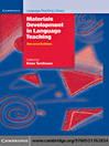 Materials Development in Language Teaching (eBook)